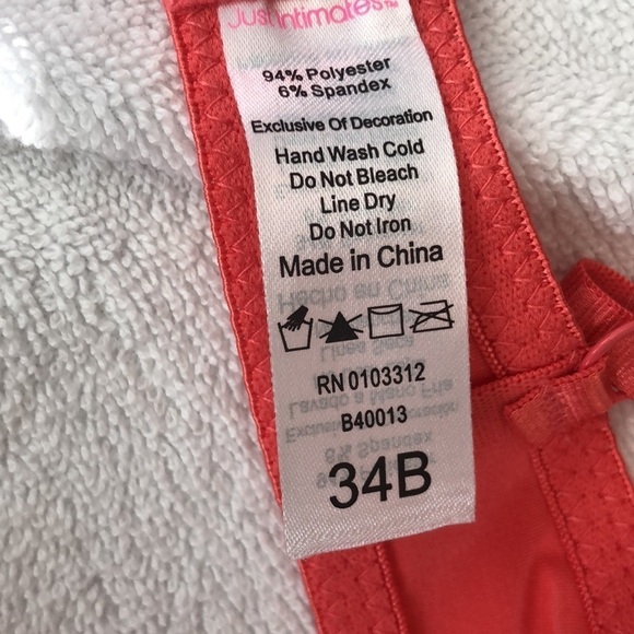 Nwt Just Intimates Double Push-up Bra - Picture 5 of 6